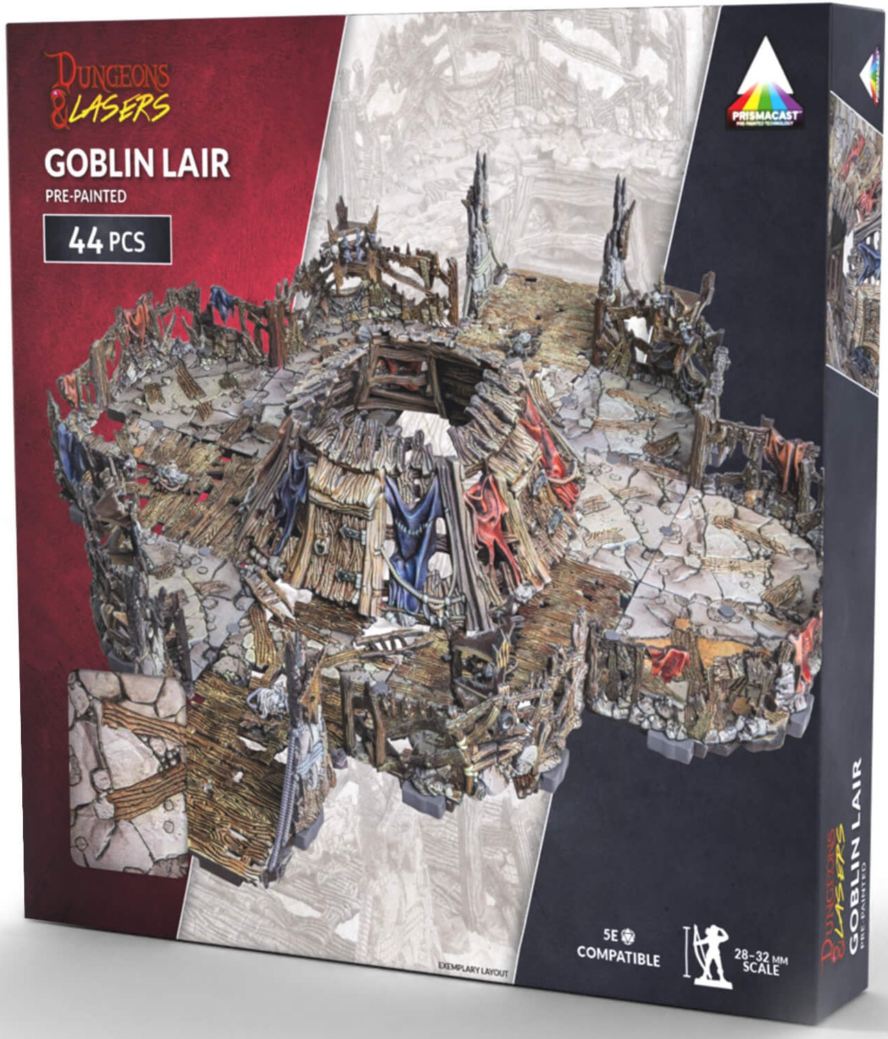 Dungeons & Lasers: Pre-Painted Goblin Lair