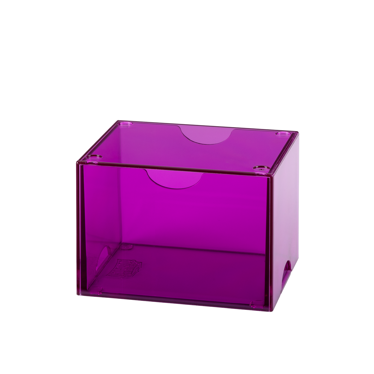 Dragon Shield: Strongbox - Clear Purple