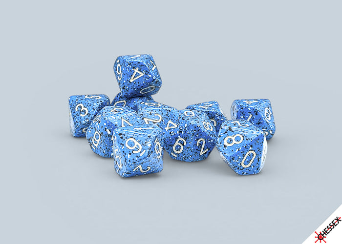 Speckled Ten d10 Ocean Stone Set
