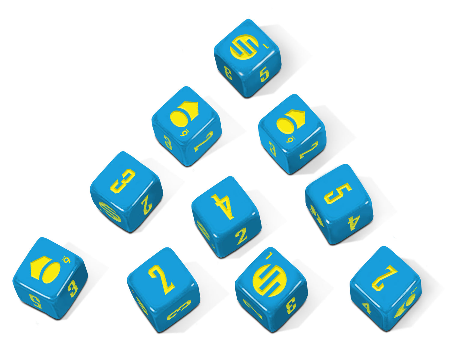 Invincible - Superhero Roleplaying Dice Set