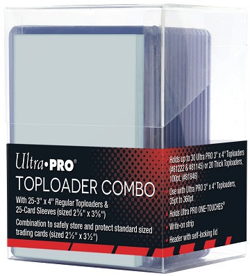 Ultra Pro: Toploader Combo 3x4 (25&25)