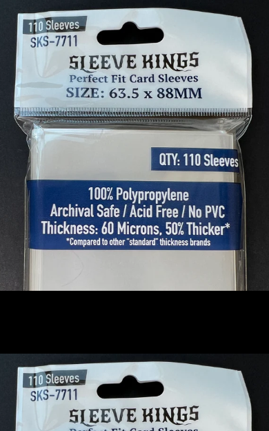 Sleeve Kings: Perfect Fit Internal Card Sleeves (63.5 mm x 88mm)