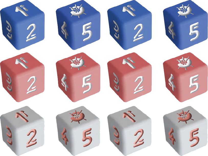 Ion Heart RPG: Dice Set