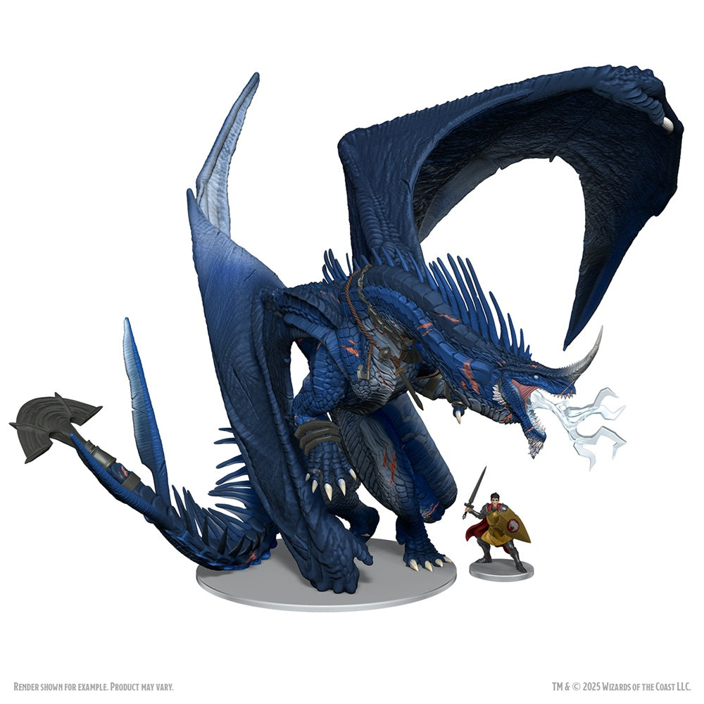 Dungeons & Dragons: Icons of the Realms - Anthradusk, Ancient Blue Dragon