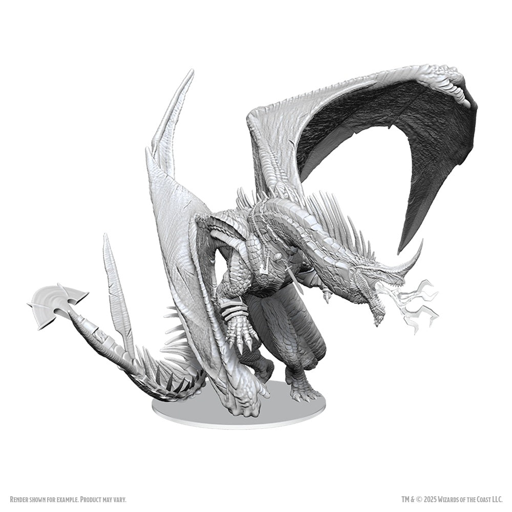 Dungeons & Dragons: Nolzur's Marvelous Unpainted Miniatures: Ancient Blue Dragon