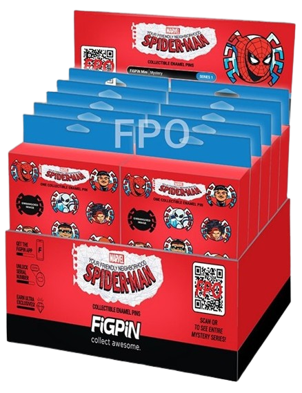 Figpin: Friendly Neighborhood Spider-Man Series 1 Mystery Mini Pin