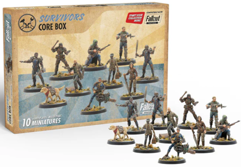 Fallout: Wasteland Warfare - Wasteland Survivors Core Set
