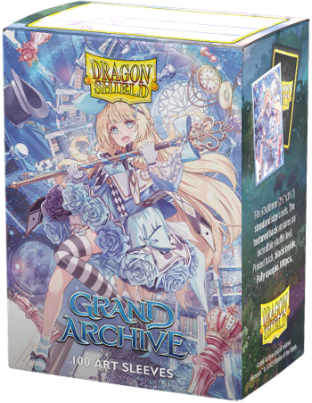 Dragon Shield Sleeves: Grand Archive - Alice, Golden Queen (100)