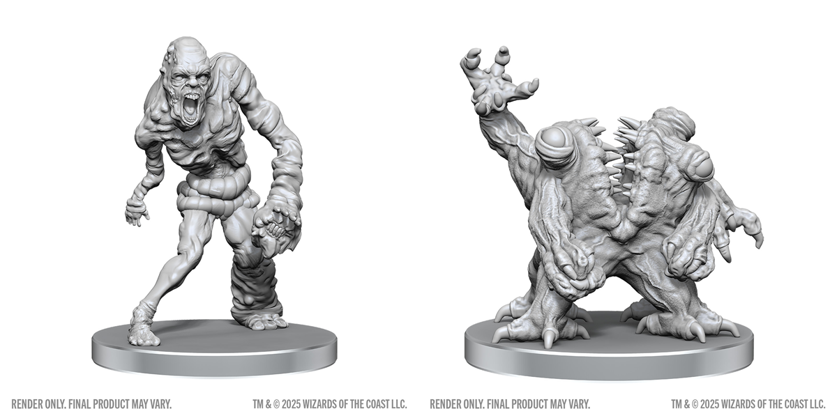 Dungeons & Dragons Nolzur's Marvelous Unpainted Miniatures - Rutterkin & Maw Demon