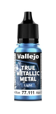 Vallejo: True Metallic Metal - Sapphire Blue Light (18ml)