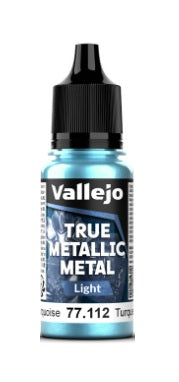 Vallejo: True Metallic Metal - Hydra Turquoise Light (18ml)