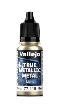 Vallejo: True Metallic Metal - Aged Metal Light (18ml)
