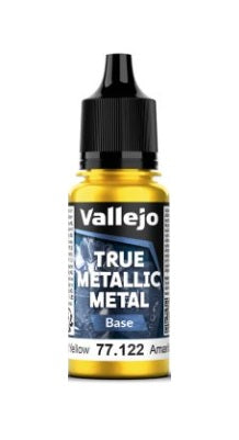 Vallejo: True Metallic Metal - Radiant Yellow Base (18ml)