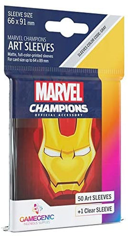 Gamegenic Marvel Art Sleeves - Iron Man
