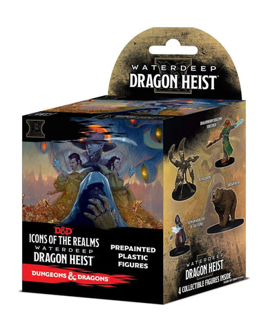 Dungeons & Dragons Fantasy Miniatures: Icons of the Realms Set 9 Waterdeep Dragon Heist Booster