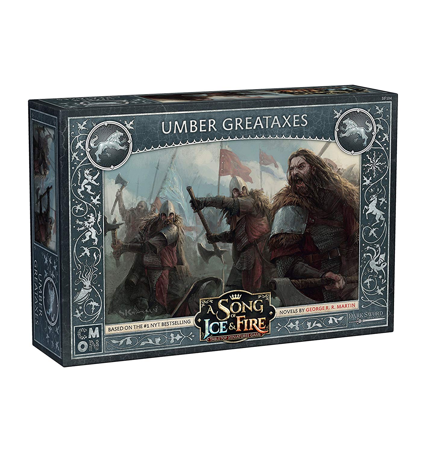 A Song of Ice & Fire: Tabletop Miniatures Game: Stark Umber Greataxes Unit Box