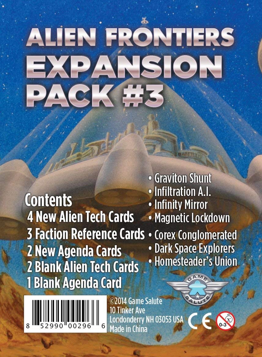 Alien Frontiers: Expansion Pack 