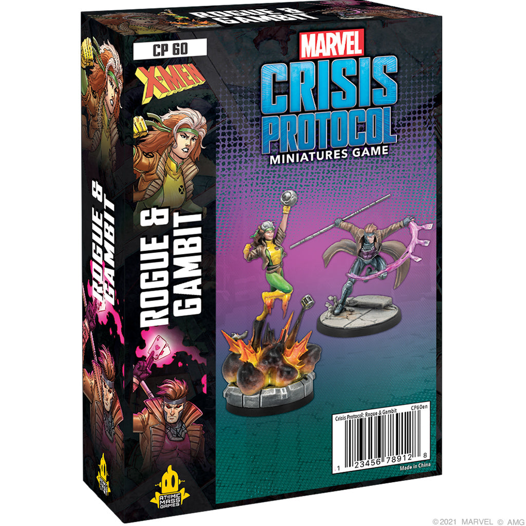 Marvel Crisis Protocol: Gambit & Rogue Character Pack