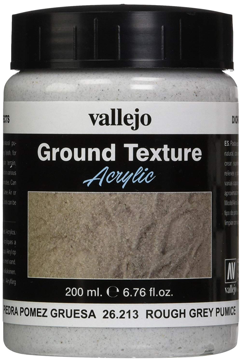 Ground Texture: Rough Grey Pumice (200ml)