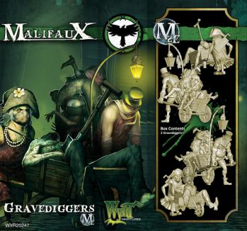 Malifaux: Resurrectionist Gravedigger