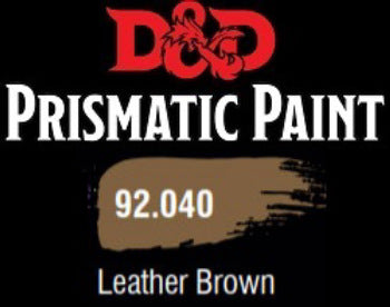 Dungeons & Dragons Prismatic Paint: Leather Brown 92.040