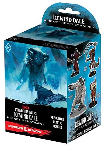 Dungeons & Dragons Fantasy Miniatures: Icons of the Realms Set 17 Icewind Dale: Rime of the Frostmaiden Booster