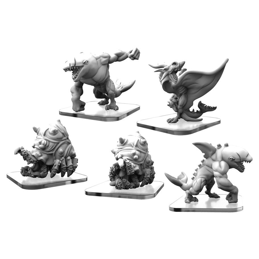 Monsterpocalypse: Kraken Hatchlings, Orca Huntsmen and Sea Dragon Tritons