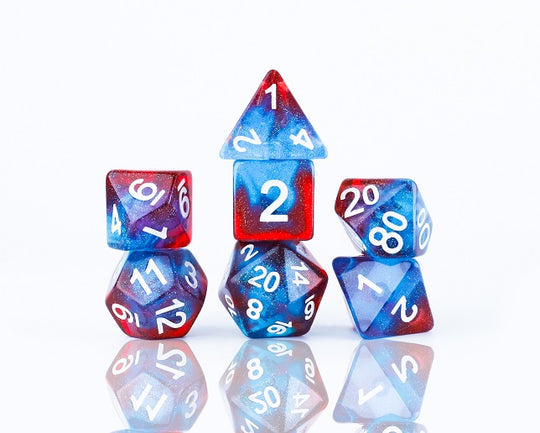 RPG Dice Set (7): Celestial - Starry Skies