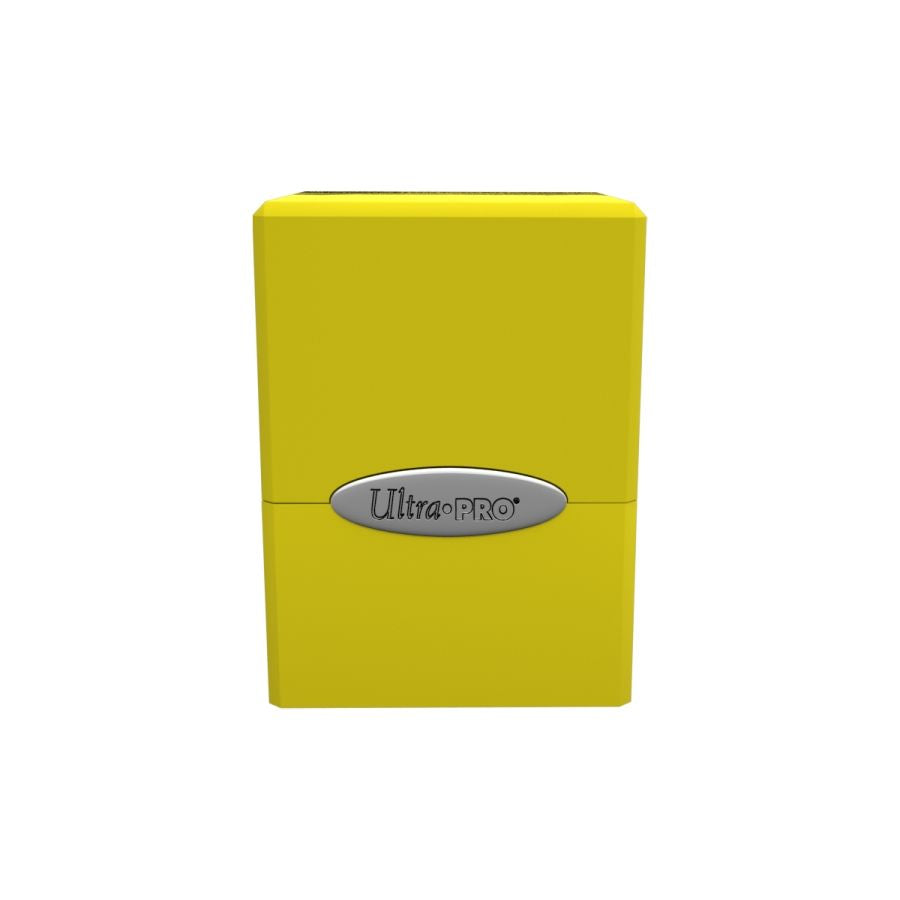 Satin Cube: Lemon Yellow