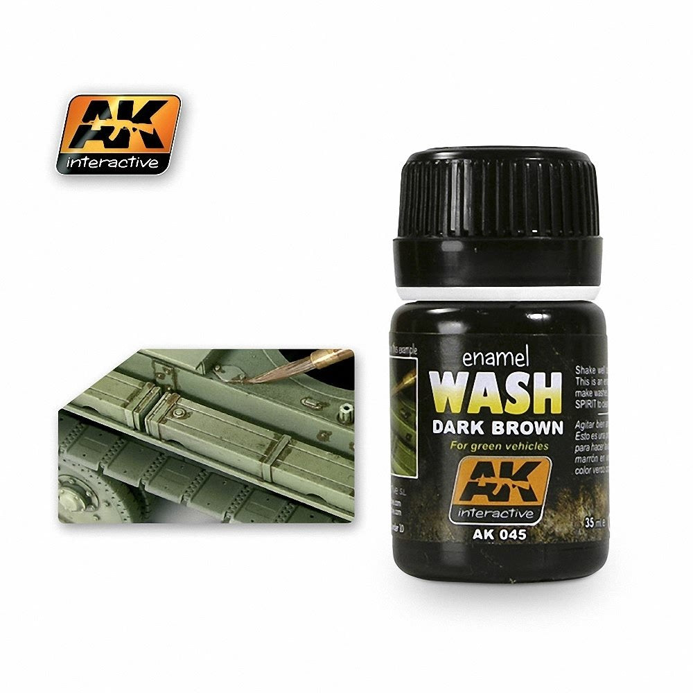 AK-Interactive: (Weathering) WASH FOR GREEN VEHICLES