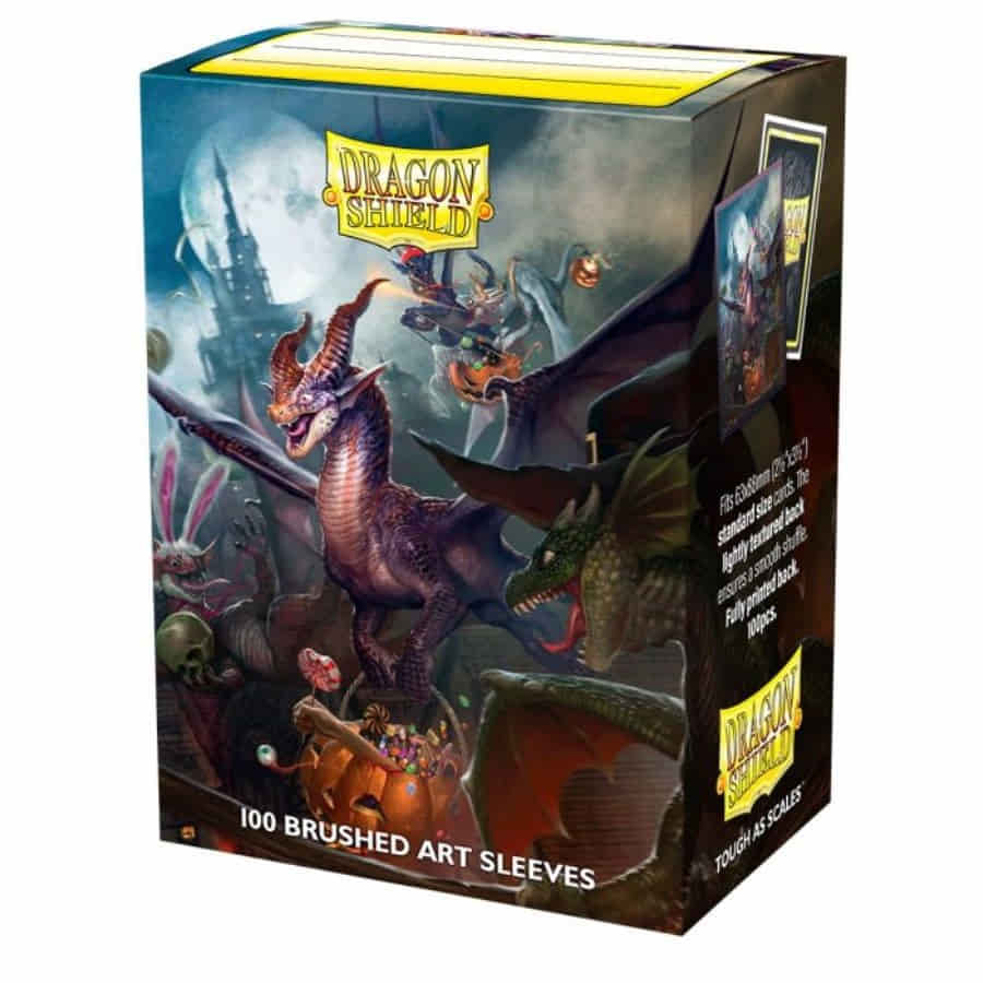 Dragon Shield Sleeves: Art Matte Halloween Dragon 2021