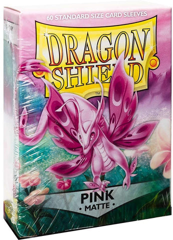 Dragon Shield Pink Matte 60 ct Japanese Card Sized