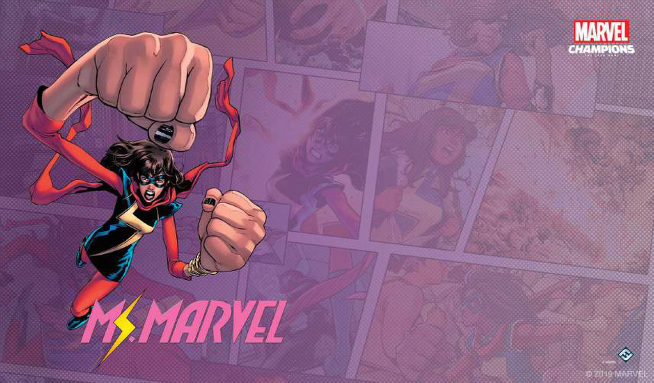 Marvel Champions LCG: Ms. Marvel Game Mat