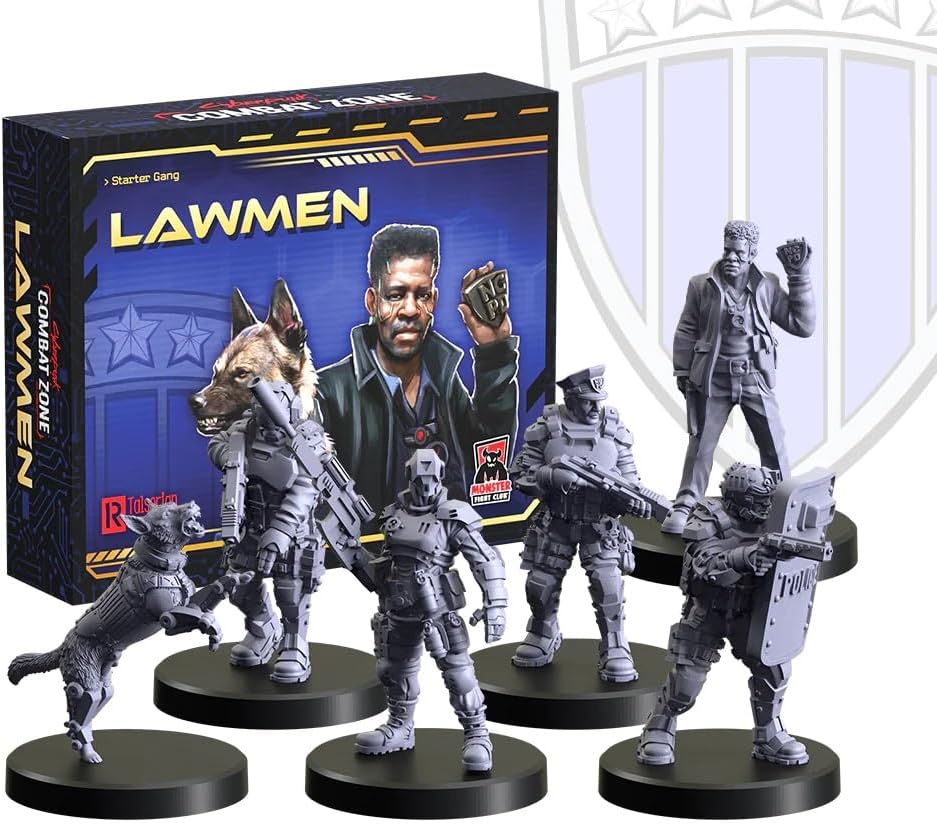Cyberpunk RED: Combat Zone - Lawmen Starter