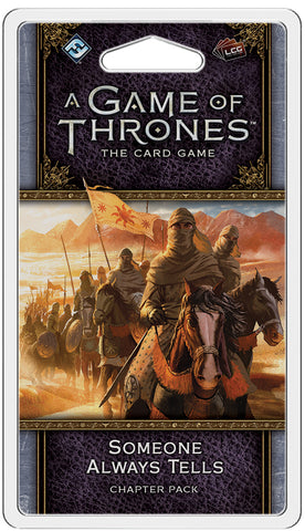 A Game of Thrones LCG: 2nd Edition - Someone Always Tells Chapter Pack