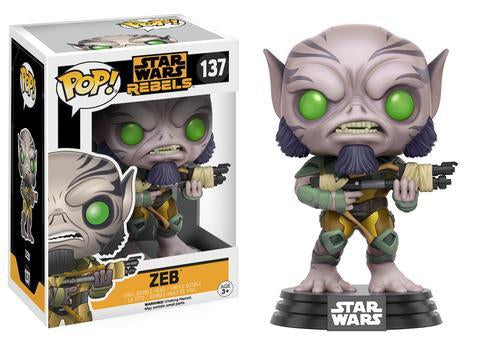 Funko PoP! Star Wars Rebels Zeb 137