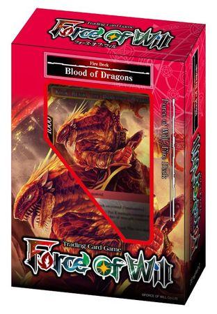 Force of Will Reiya Cluster Fire Deck: Blood of Dragons
