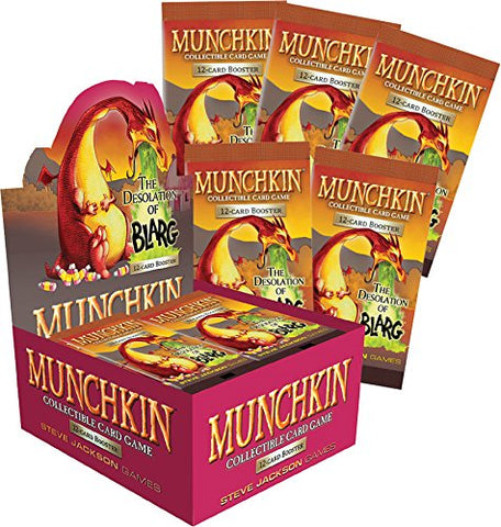 Munchkin Collectible Card Game: The Desolation of Blarg Booster Display (24)