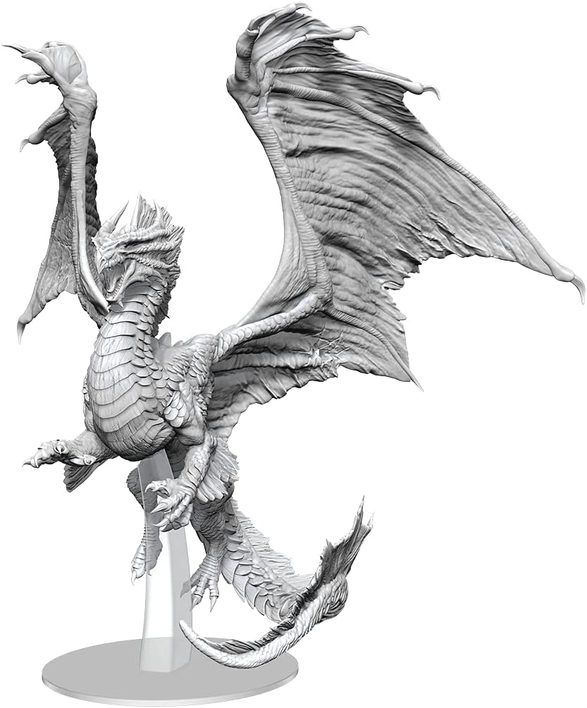 Dungeons & Dragons Nolzur`s Marvelous Unpainted Miniatures: Adult Bronze Dragon