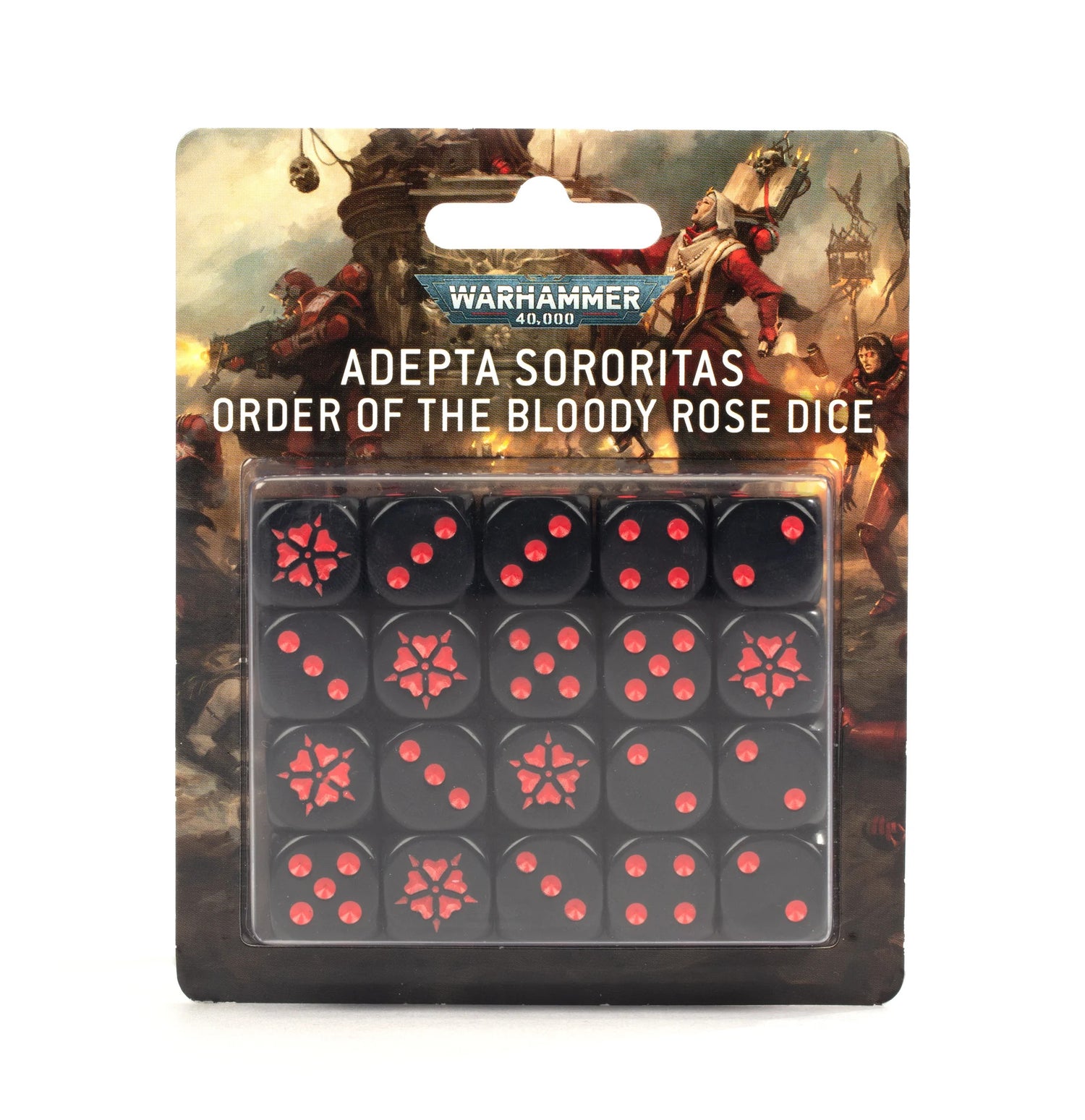 Warhammer 40k: Adapta Sororitas - Order of the Blood Rose Dice