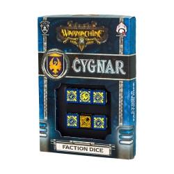 Warmachine Cygnar Faction Dice