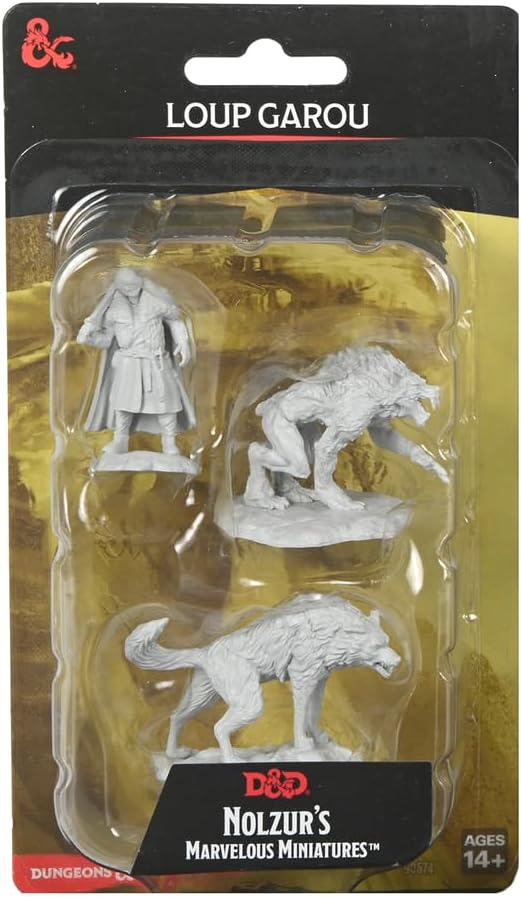 Dungeons & Dragons Nolzur's Marvelous Unpainted Miniatures: W22 Loup Garou