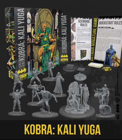 Batman Miniature Game: Kobra: Kali Yuga Bat Box