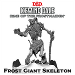 Dungeons and Dragons RPG: Icewind Dale: Rime of the Frostmaiden - Frost Giant Skeleton (1 fig)