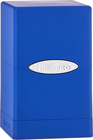 Satin Tower Deck Box: Blue