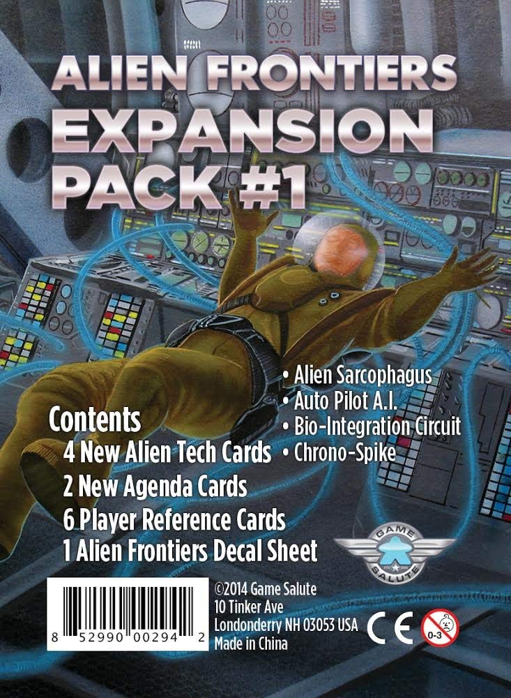 Alien Frontiers: Expansion pack 