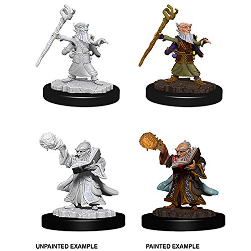 Dungeons & Dragons Nolzur`s Marvelous Unpainted Miniatures: Male Gnome Wizard