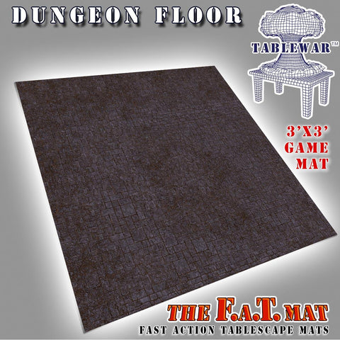 3x3 'Dungeon Floor' F.A.T. Mat Gaming Mat