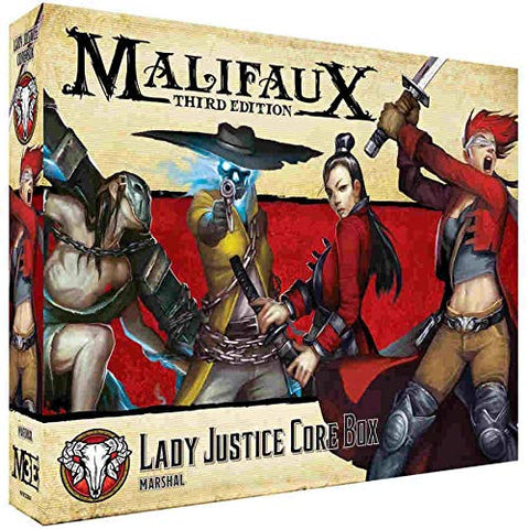 Malifaux: Guild Lady Justice Core Box