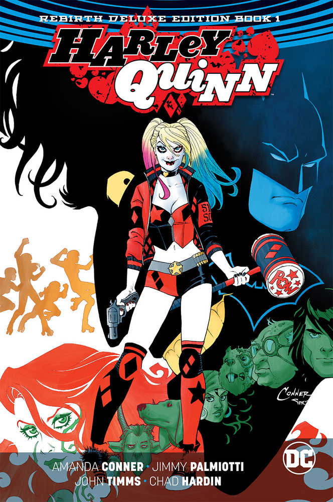 Harley Quinn Rebirth Deluxe Collector's Hardcover Book 01